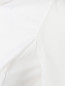 Ассиметричная блза из хлопка с рукавами из шелка Karl Lagerfeld  –  Деталь1