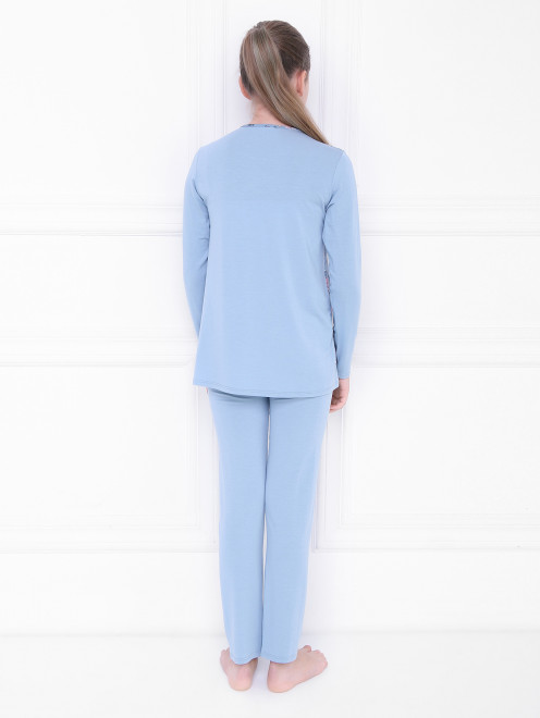 Пижама из модала с узором - МодельОбщийВид2