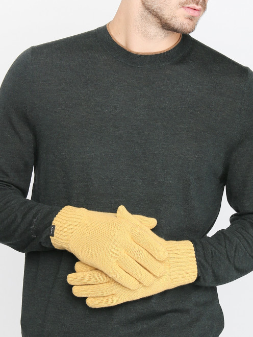 Трикотажные перчатки из кашемира - Общий вид