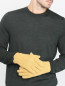 Трикотажные перчатки из кашемира Paul Smith  –  МодельОбщийВид