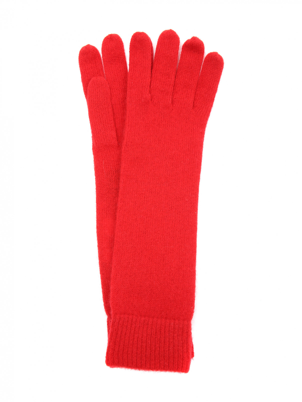 Перчатки из кашемира Weekend Max Mara  –  Общий вид  – Цвет:  Красный