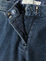 Укороченные брюки из денима с боковыми карманами Michael by Michael Kors  –  Деталь1