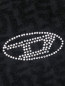Рубашка из смешанного хлопка с логотипом Diesel  –  Деталь