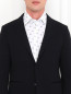 Пиджак из фактурной шерсти Emporio Armani  –  Модель Общий вид1