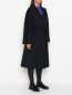 Пальто шерстяное с накладными карманами Marina Rinaldi  –  МодельВерхНиз