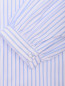 Рубашка из хлопка в полоску Sfizio  –  Деталь