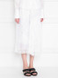 Плиссированная юбка на резинке с вышивкой Ermanno Scervino  –  МодельВерхНиз