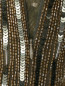 Юбка в паетках, декорированная кристаллами Elisabetta Franchi  –  Деталь1