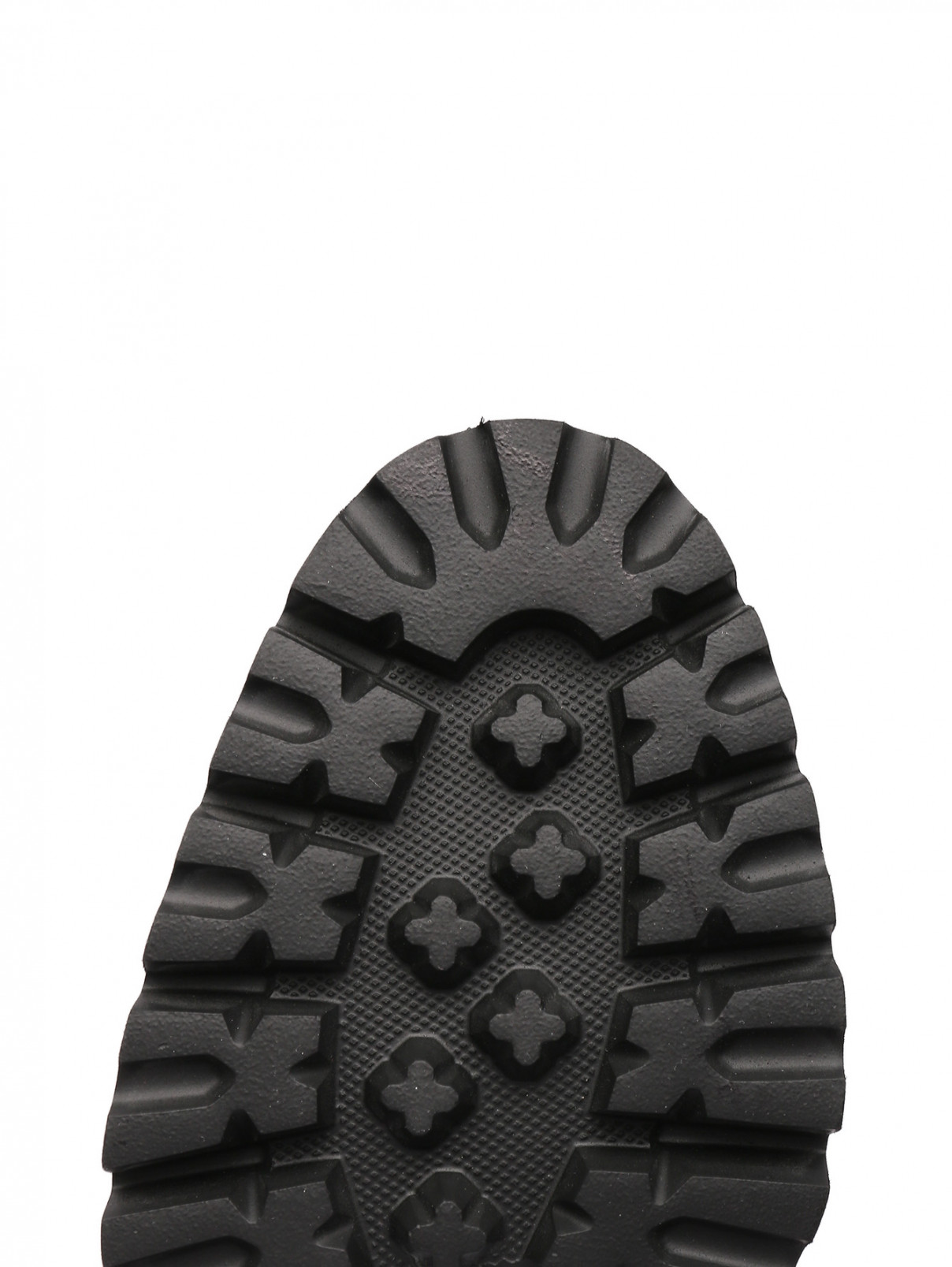 Ботинки из кожи с резинкой Paul Smith  –  Обтравка4  – Цвет:  Черный