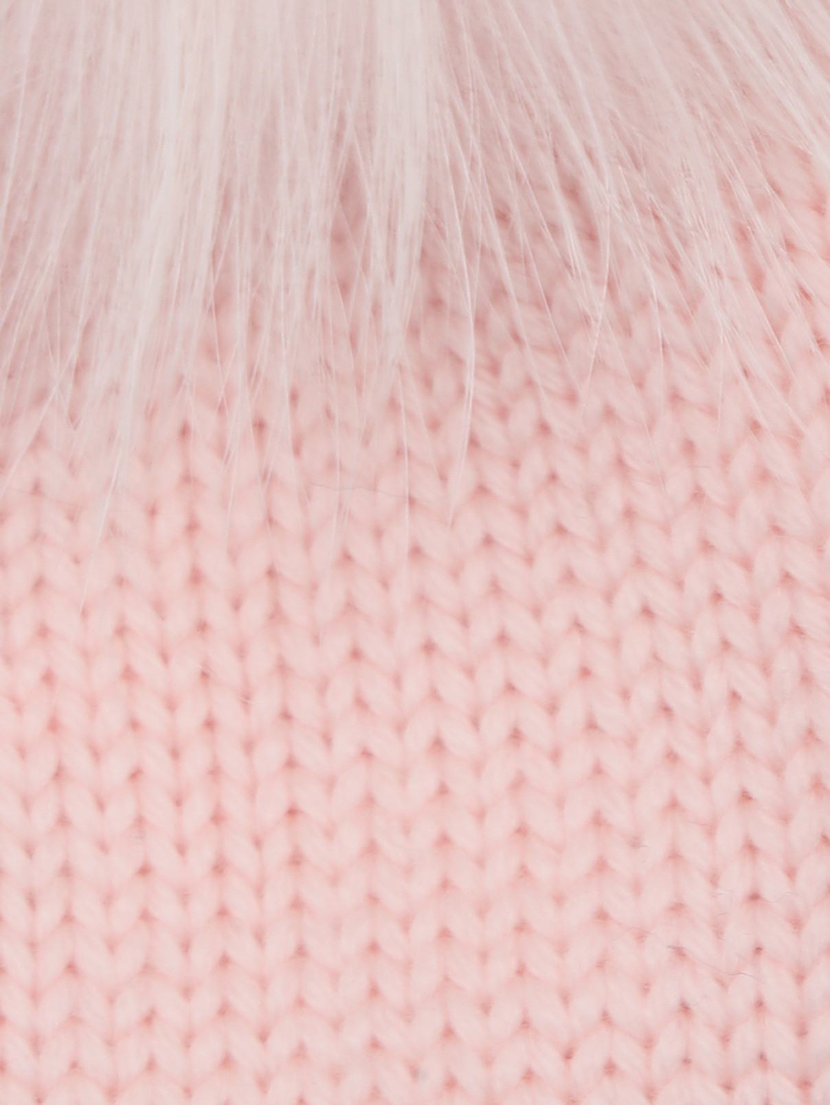 Шапка декорированная бусинами и стразами IL Trenino  –  Деталь1  – Цвет:  Розовый
