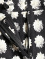 Узкие брюки с высокой посадкой и цветочным узором Max Mara  –  Деталь1