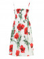 Хлопковое платье на лямках Dolce & Gabbana  –  Общий вид