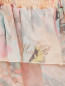 Юбка из шелка с оборками и цветочным узором Miss Blumarine  –  Деталь1