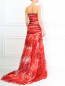 Платье-макси из шелка с цветочным узором и шлейфом Giambattista Valli  –  Модель Верх-Низ1