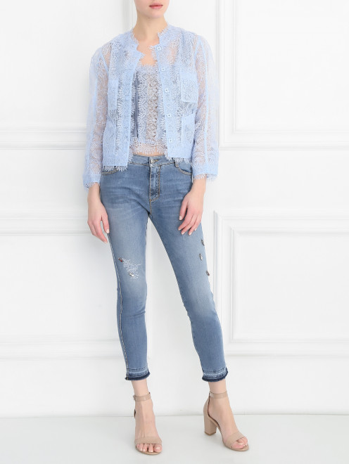 Куртка из кружева Ermanno Scervino - МодельОбщийВид