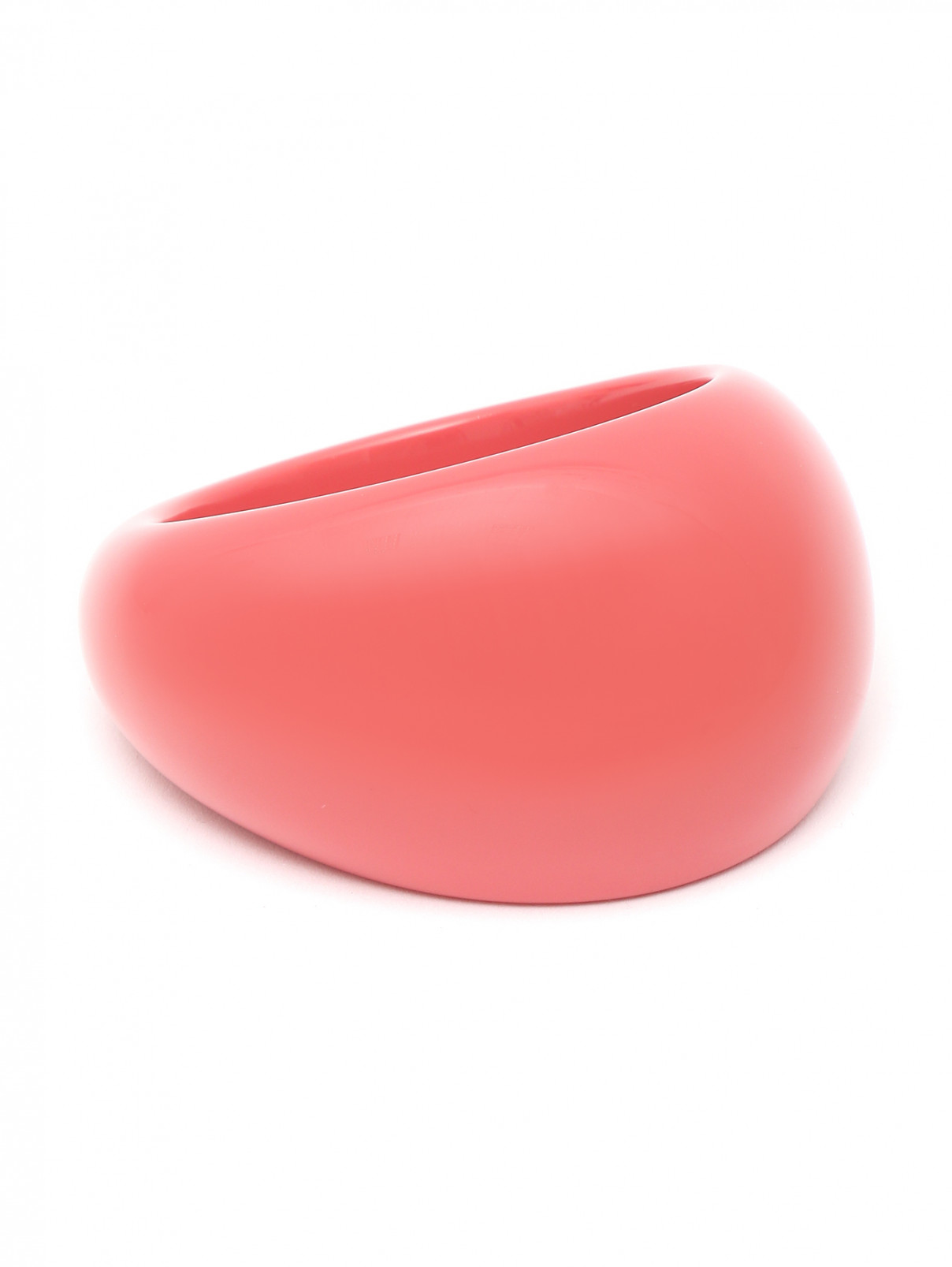 Браслет из пластика Emporio Armani  –  Общий вид  – Цвет:  Красный