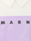 Блуза из хлопка с аппликацией Marni  –  Деталь