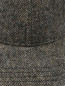 Кепка из шерсти с узором Stetson  –  Деталь