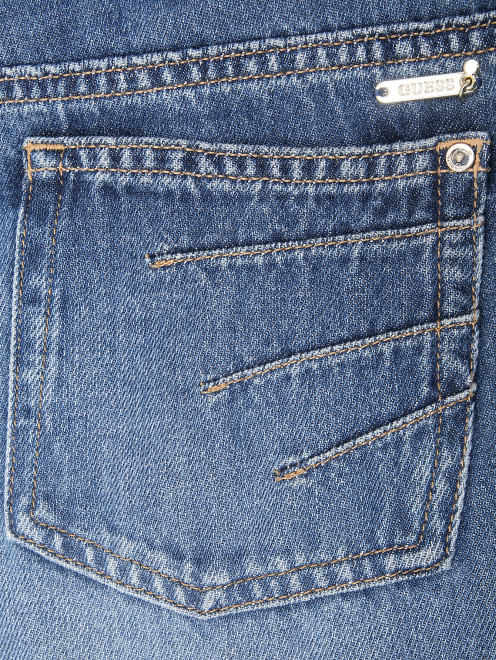 Широкие джинсы с поясом - Деталь1