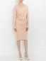 Трикотажное платье-миди с длинным рукавом Donna Karan  –  Модель Общий вид