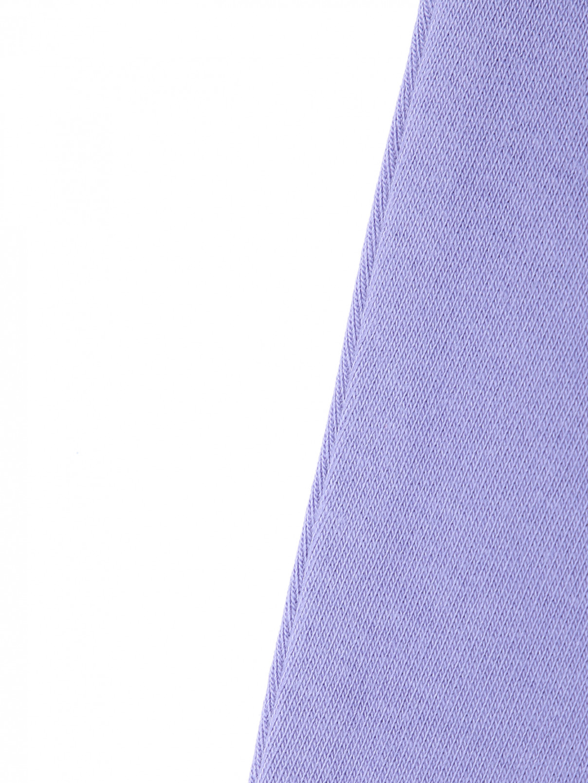 Жакет из хлопка с карманами Alysi  –  Деталь1  – Цвет:  Фиолетовый