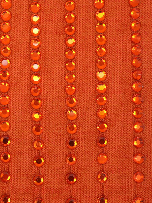 Носки из смешанной шерсти с кристаллами  - Деталь