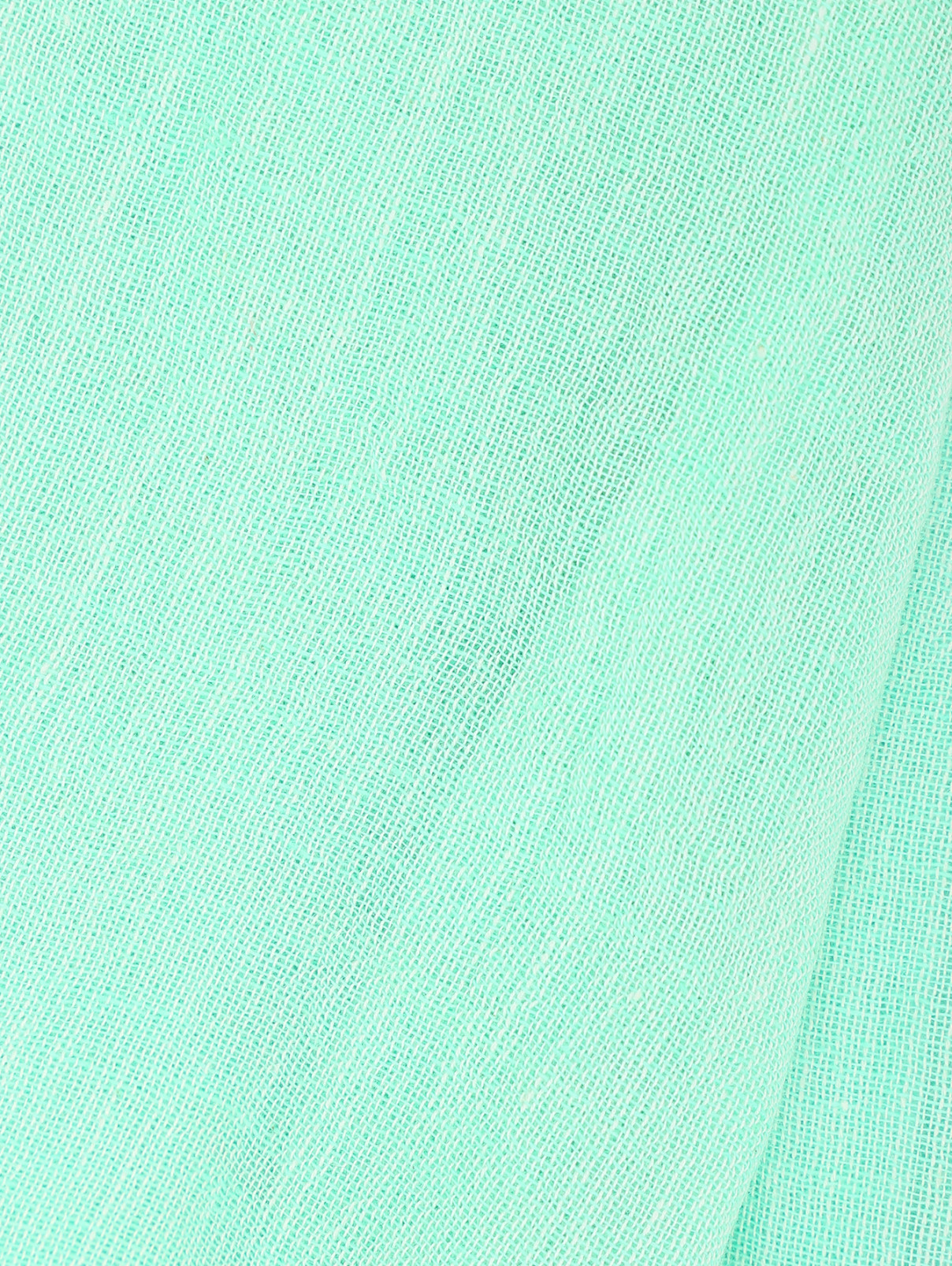 Шарф из хлопка Altea  –  Деталь  – Цвет:  Зеленый