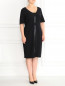 Платье-футляр с короткими рукавами Marina Rinaldi  –  Модель Общий вид