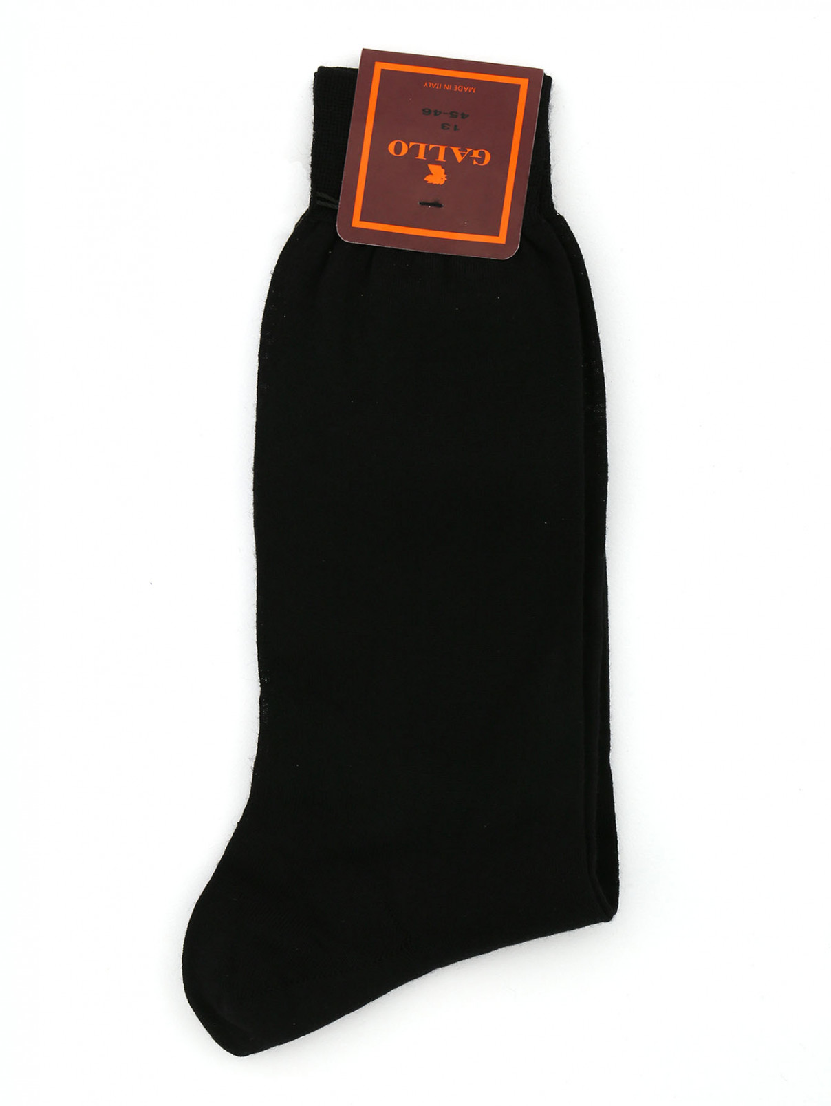 Носки из шерсти Gallo  –  Общий вид  – Цвет:  Черный