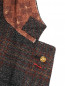Пиджак однобортный из шерсти с узором "клетка" Isaia  –  Деталь1