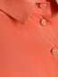 Удлиленная блуза из шелка на пуговицах Anglomania by V.Westwood  –  Деталь