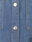 Удлиненная рубашка из денима Ashley Graham x Marina Rinaldi  –  Деталь1