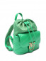 Рюкзак из кожи с логотипом PINKO  –  Обтравка1