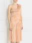 Платье с плиссировкой Donna Karan  –  Модель Верх-Низ