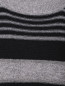 Платье из смешанной шерсти в полоску Persona by Marina Rinaldi  –  Деталь1