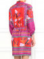 Свободное платье-мини из шелка с узором Diane von Furstenberg  –  Модель Верх-Низ1