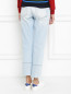 Укороченные джинсы из светлого денима Sonia Rykiel  –  Модель Верх-Низ1