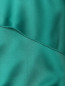 Платье макси с воланом , отделкой из шелка и браслетом в комплекте Marina Rinaldi  –  Деталь
