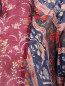 Блуза из хлопка и шелка с цветочным узором Etro  –  Деталь