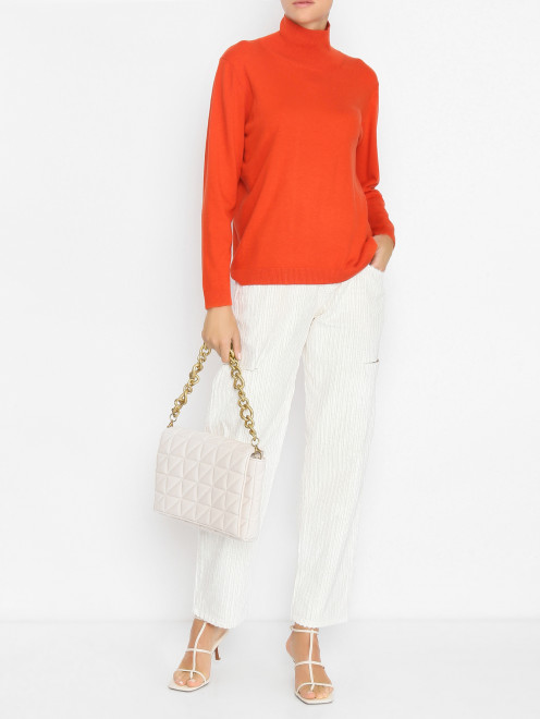 Водолазка из смешанного шелка и шерсти Weekend Max Mara - МодельОбщийВид