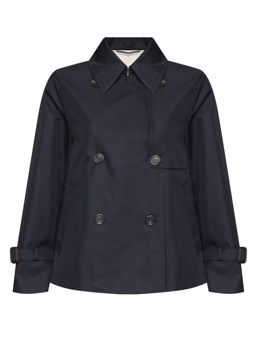 Укороченный плащ с карманами Weekend Max Mara - Общий вид