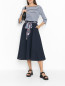 Трикотажная юбка-миди с поясом Max&Co  –  МодельОбщийВид