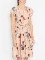 Платье-миди с цветочным принтом Caractere  –  МодельВерхНиз