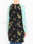 Блуза из вискозы с цветочным рисунком Antonio Marras  –  МодельВерхНиз1