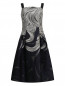 Платье-футляр с узором Carolina Herrera  –  Общий вид