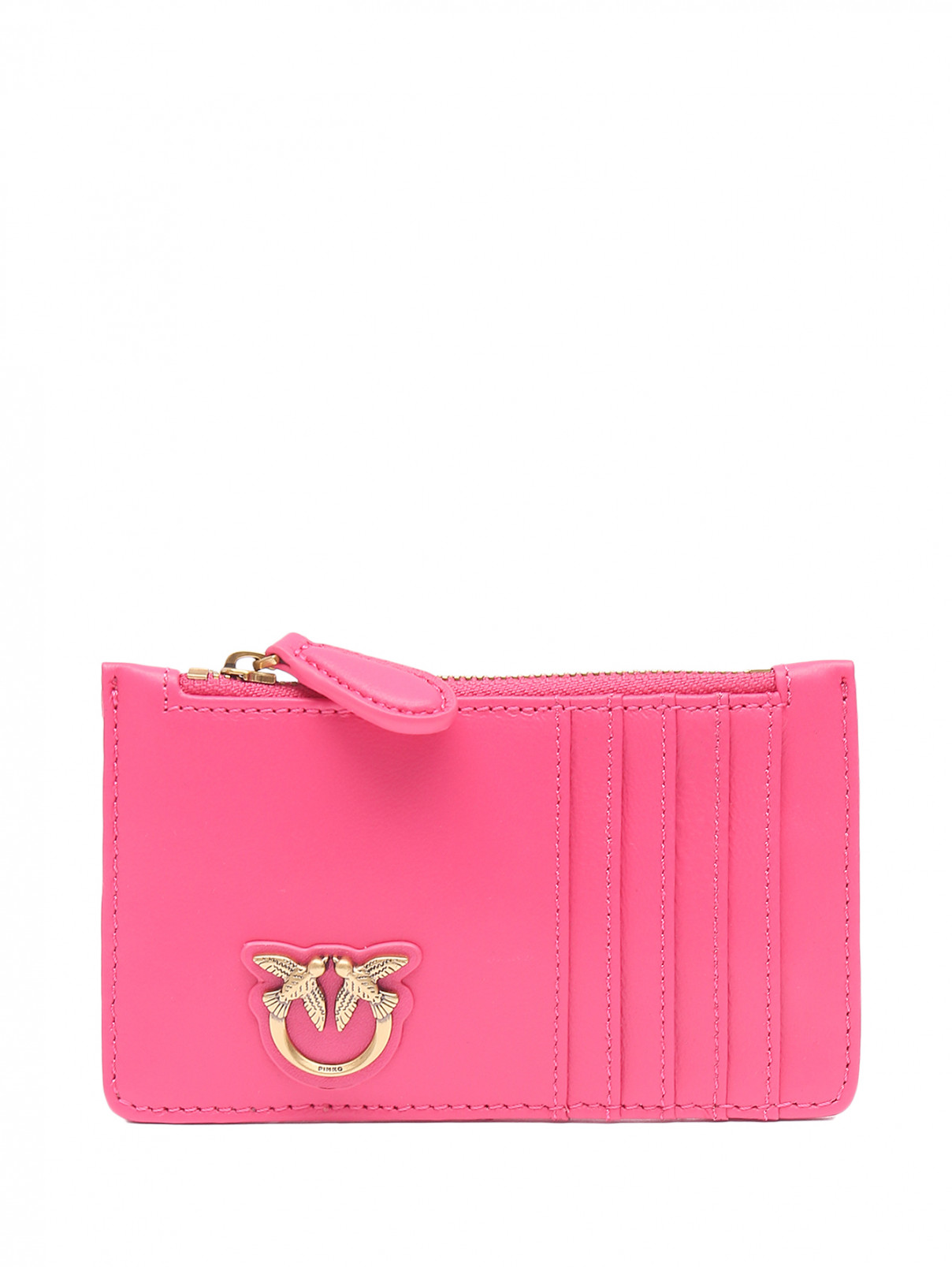 Карманный кошелек PINKO  –  Общий вид  – Цвет:  Розовый