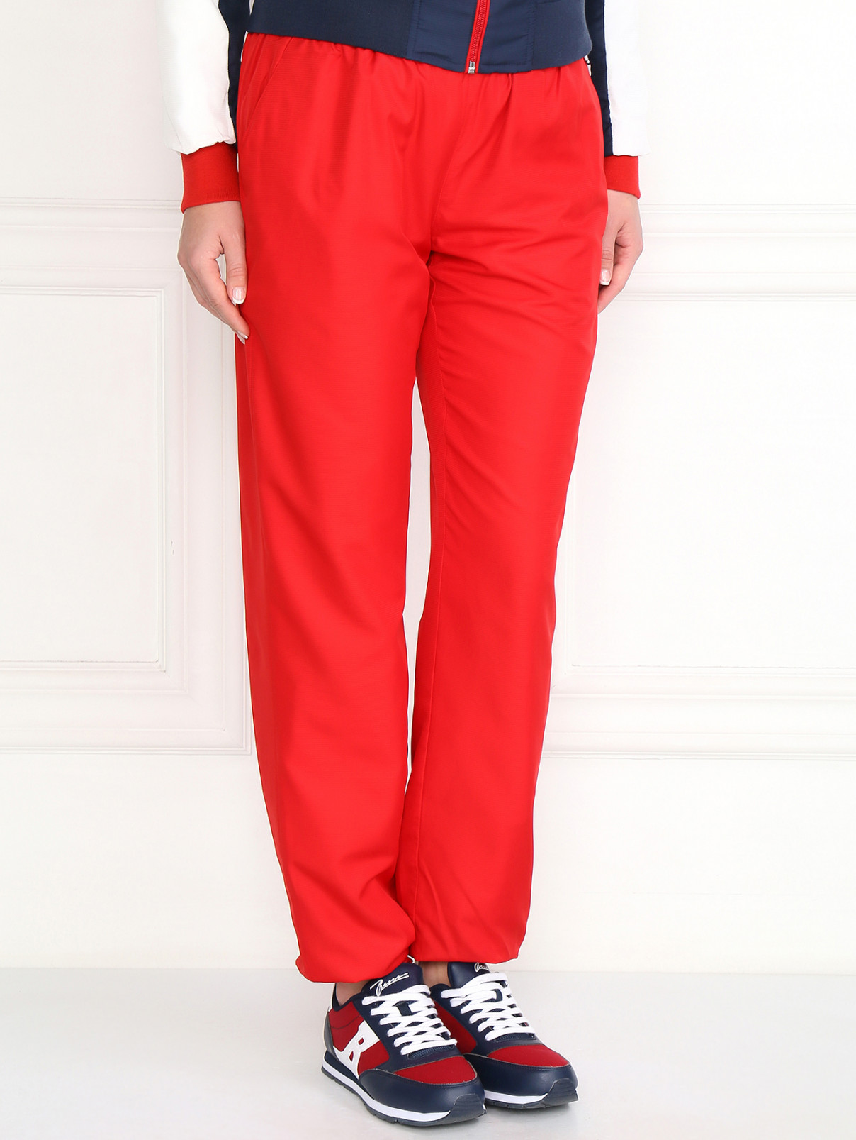 Спортивный костюм на молнии BOSCO  –  Модель Верх-Низ  – Цвет:  Красный