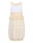 Платье на завышенной талии с декором MiMiSol  –  Общий вид