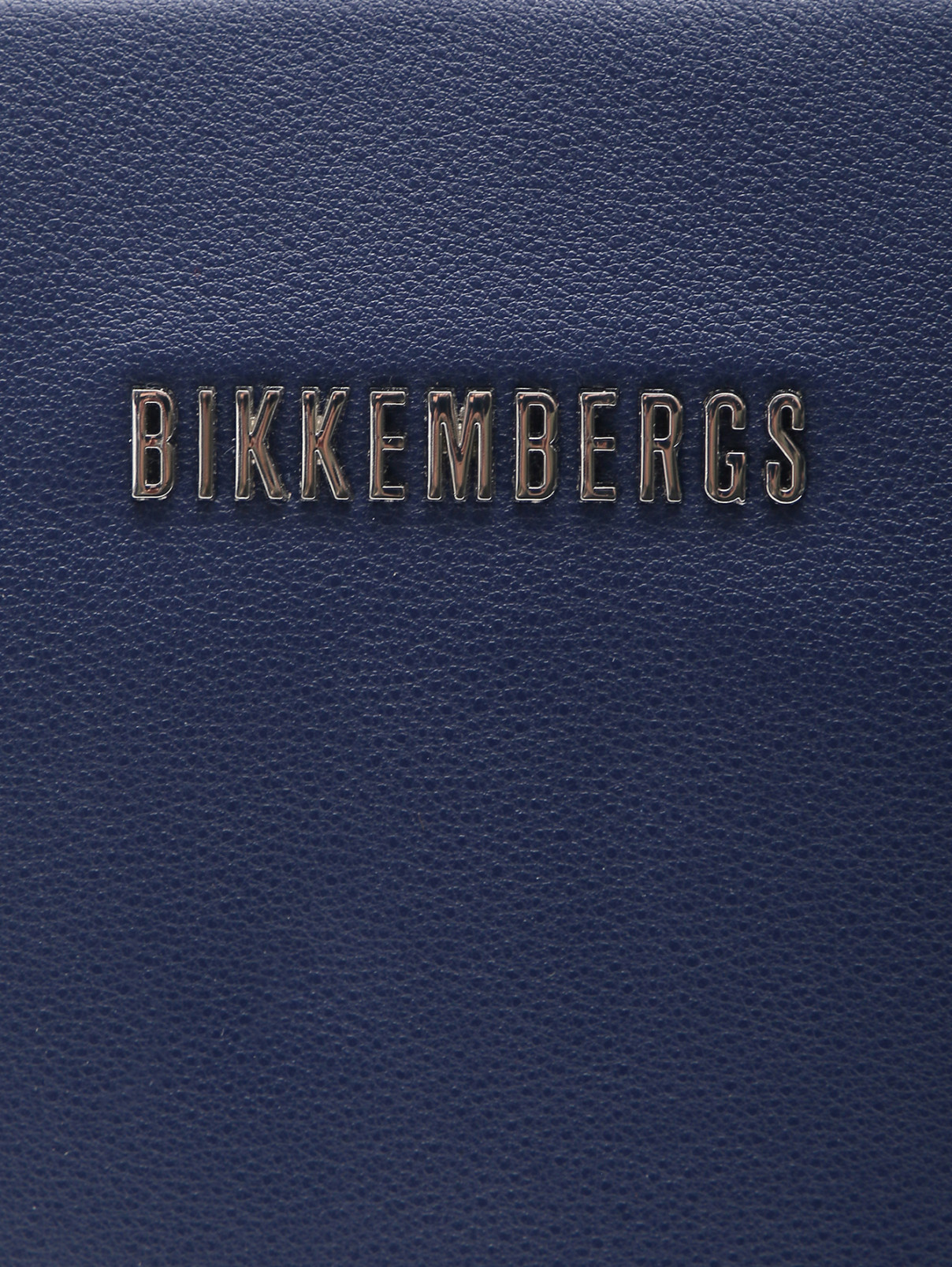 Сумка из кожи на ремне с логотипом Bikkembergs  –  Деталь  – Цвет:  Синий