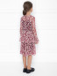 Платье из сетки с цветочным узором Philosophy di Lorenzo Serafini  –  МодельВерхНиз1